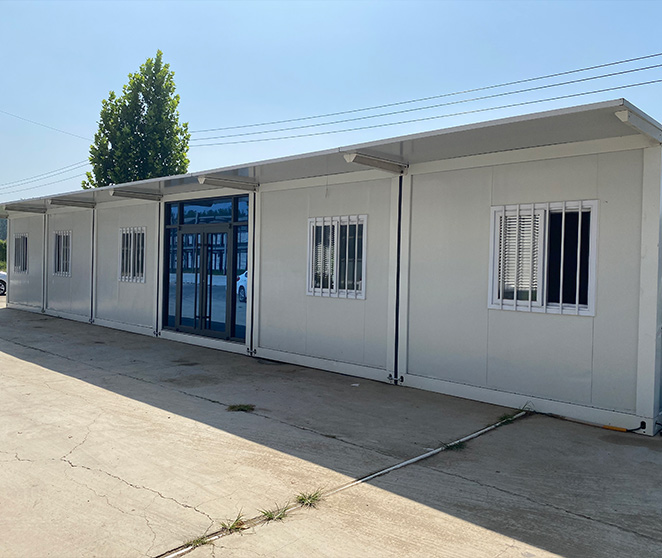 Folding container house